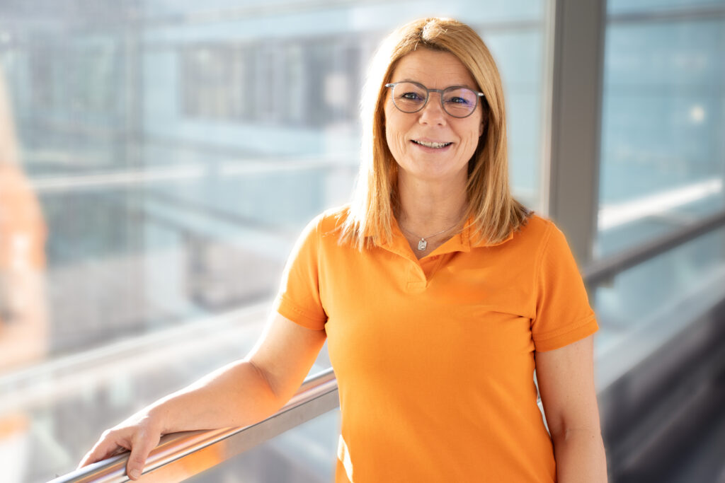 Portraitfoto von Frau Kolbe